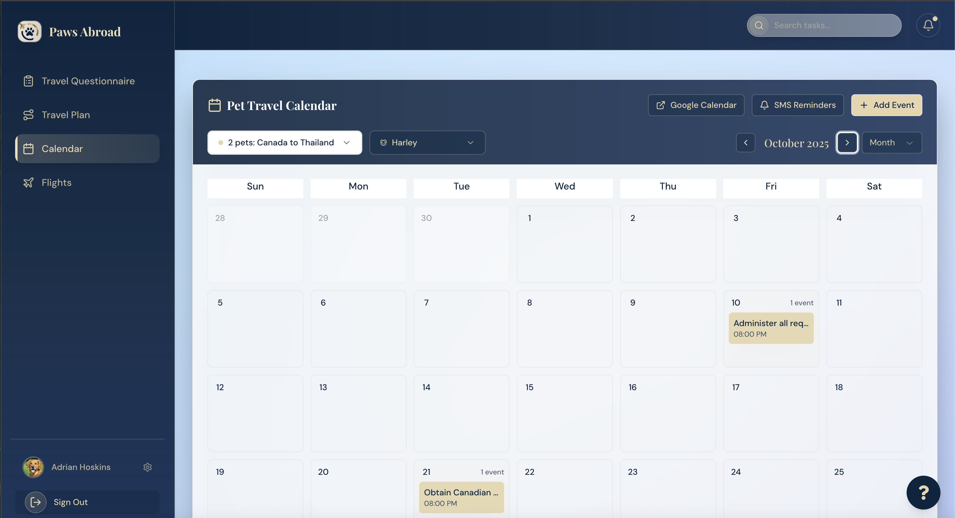 Smart Timeline Alerts